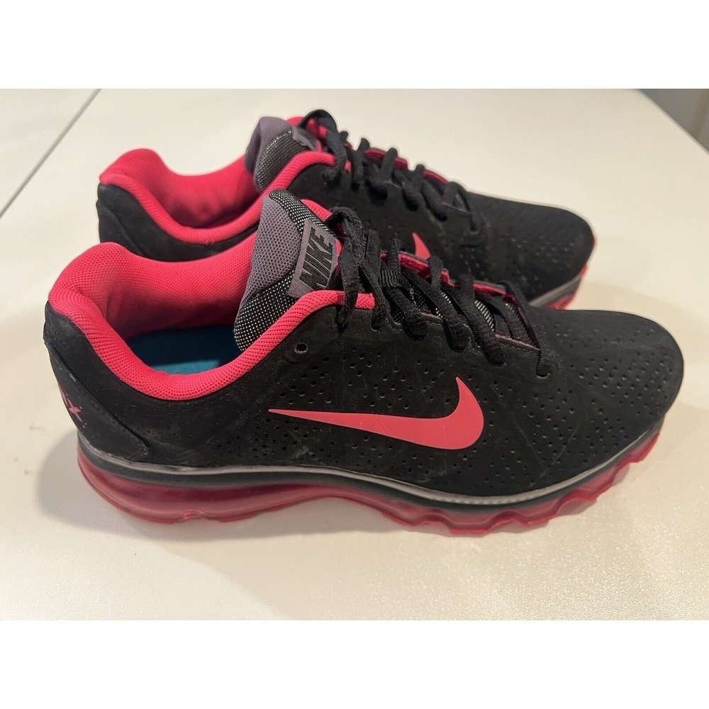 Nike Air Max 2011 Black Pink 90's Colorful Size 8.5 - Picture 2 of 8